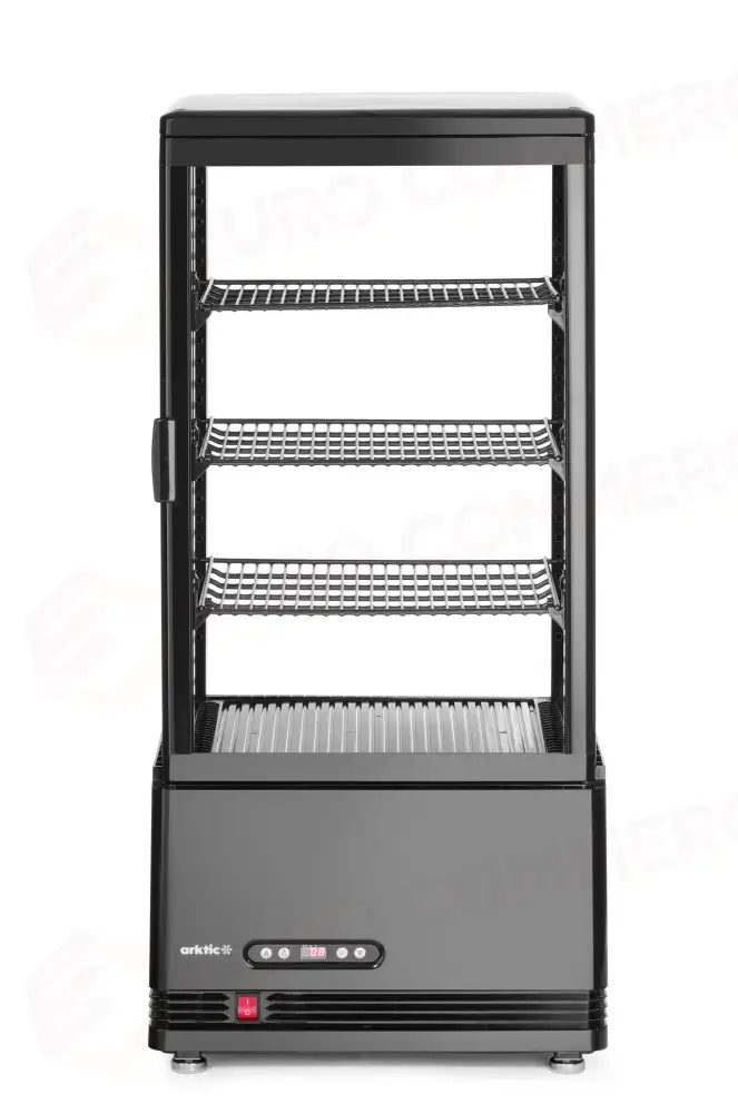VETRINA DA ESPOSIZIONE 78 LITRI. ARKTIC NERA 230V/170W 444X397X(H)940MM - 233658
