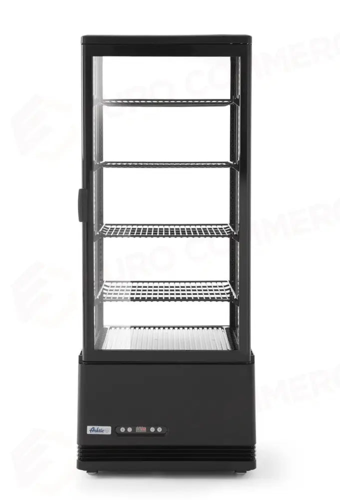 VETRINA DA ESPOSIZIONE 98 LITRI ARKTIC NERO 230V/210W 444X397X(H)1100MM - HENDI