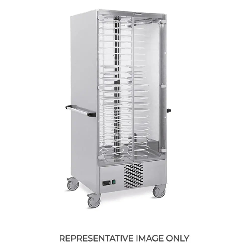 VETRINA ESPOSITIVA REFRIGERANTE PORTATA 88 PIATTI Ø 24÷31 - 3371PS-88 - METALCARRELLI - CARRELLI