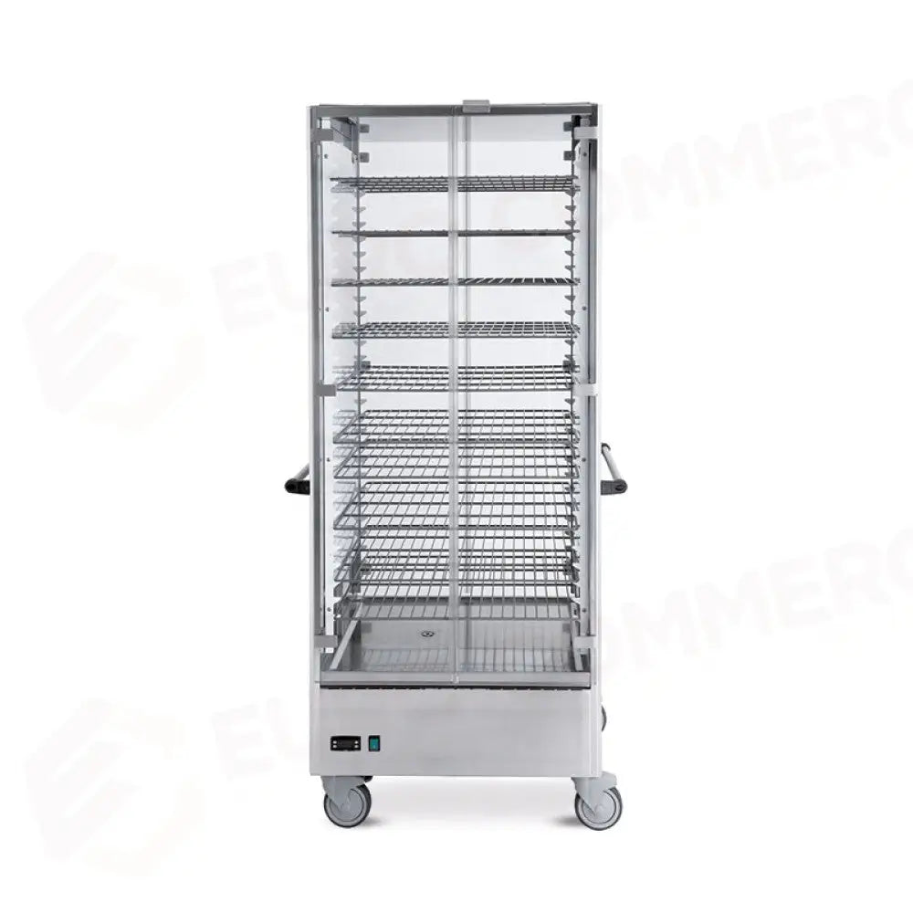 VETRINA ESPOSITIVA RISCALDANTE DOTATA DI GRIGLIE - 3360GS - METALCARRELLI - CARRELLI