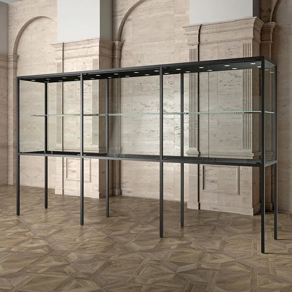 VETRINA MUSEUM 120X60X200 CM - MU/120F COMPONIBILE - ITALVETRINE