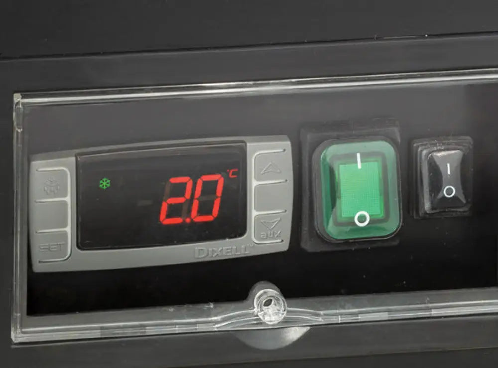 180 LT. VETRINA "OPEN FRONT" VENTILATA (COLORE NERO) M2 -1°C/+7°C - FT 188B - COOL HEAD