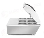 VETRINA PER INSALATE DA BANCO ARKTIC 67L 230V/105W 775X615X(H)235MM - 233672