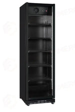 VETRINA REFRIGERATA ARKTIC 5 RIPIANI 360L NERO 230V/250W 578X605X(H)1990MM - 241233