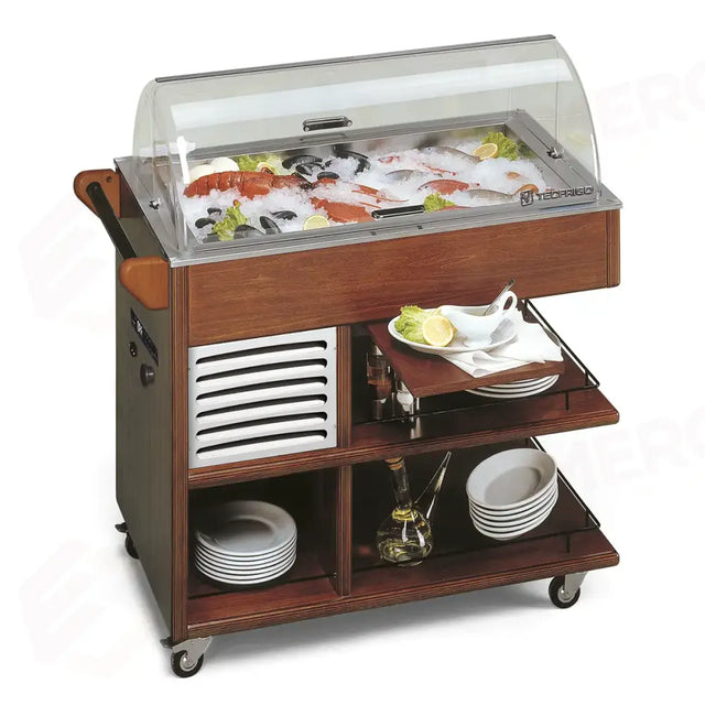 VITRINE RÉFRIGÉRÉE BUFFET ET CHARIOTS - CHARIOT FISH - TECFRIGO