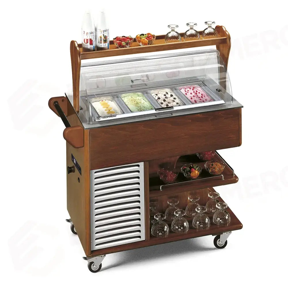 BUFFET E CARRELLINI - CARRELLINO GELATO - TECFRIGO
