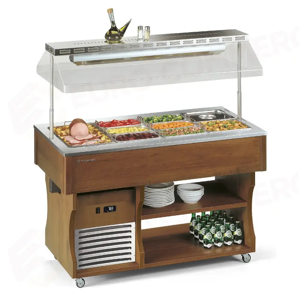 BUFFET E CARRELLINI - ISOLA 4 M BM - TECFRIGO