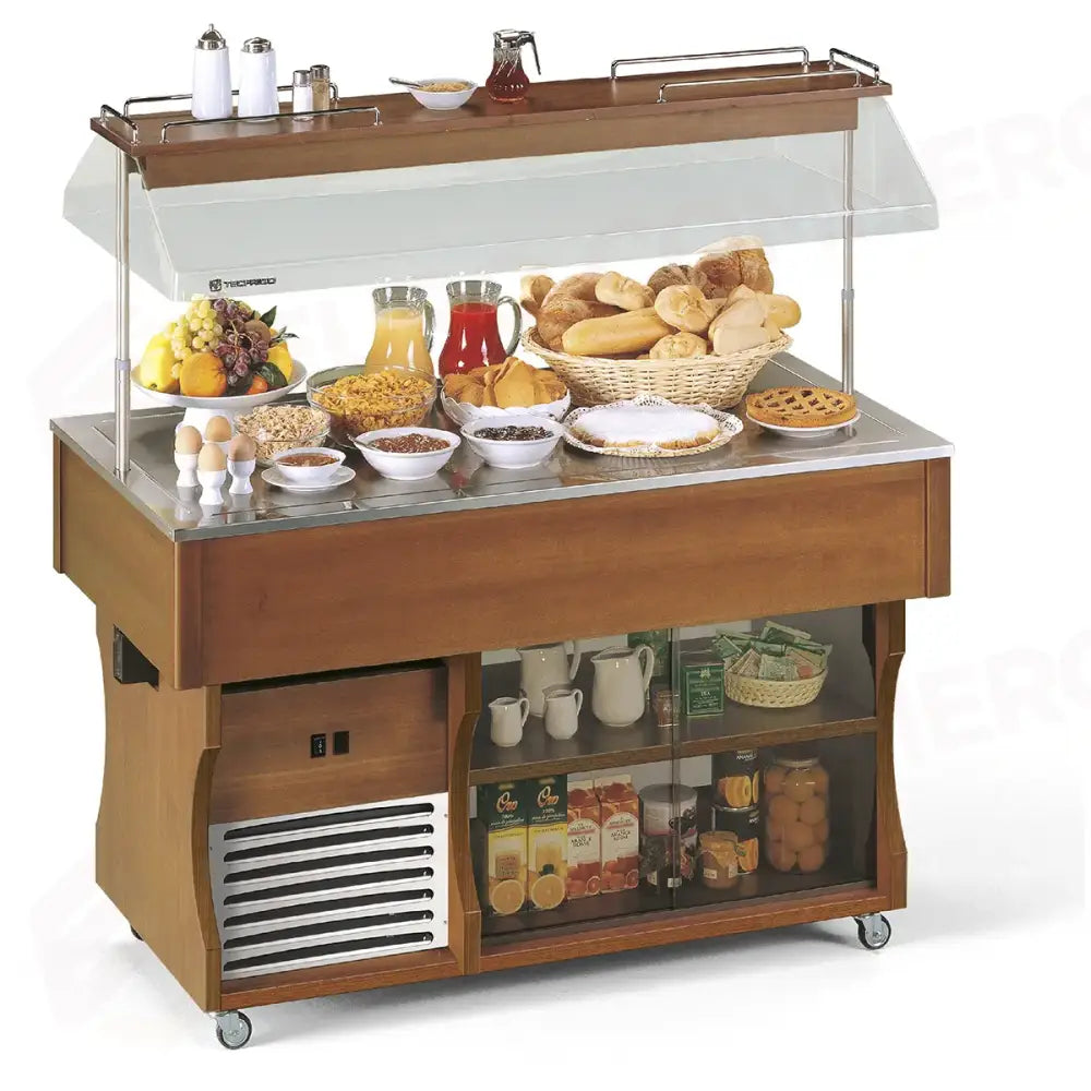 BUFFET E CARRELLINI - ISOLA 4 M NEUTRAL - TECFRIGO