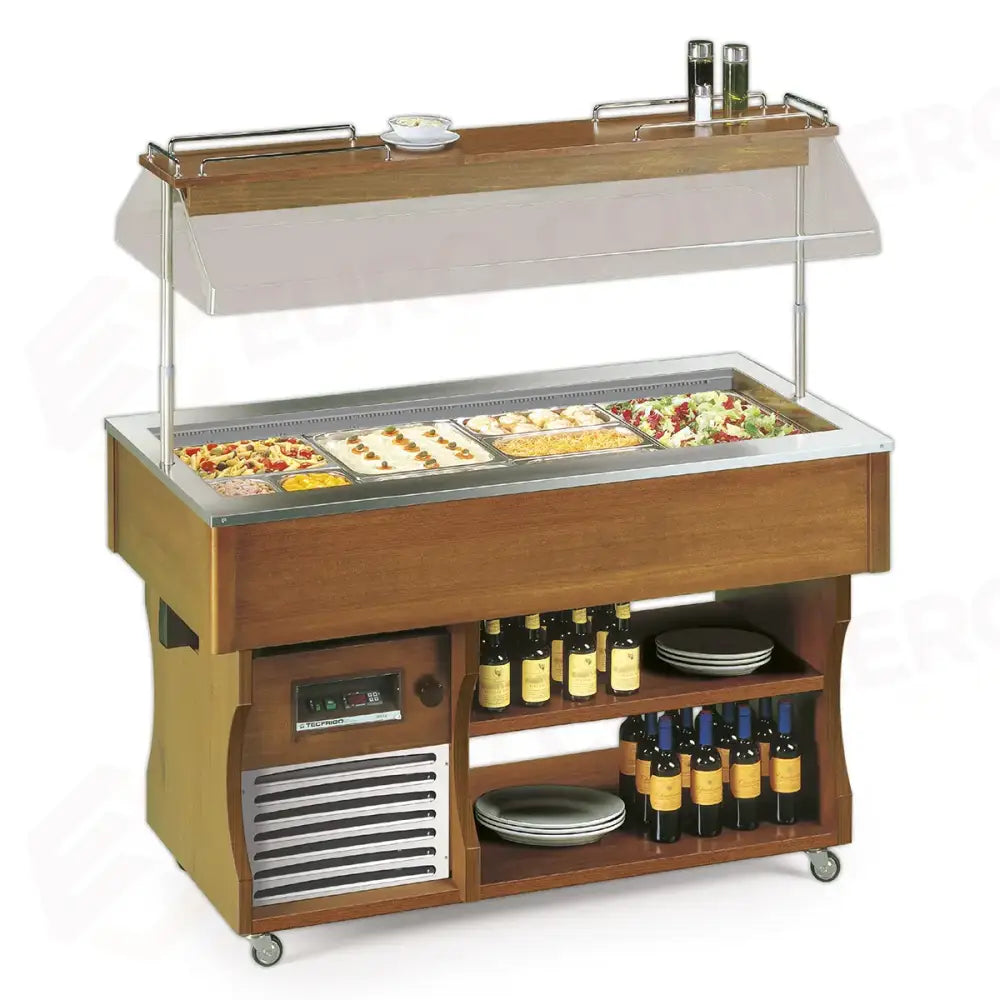BUFFET E CARRELLINI - ISOLA 4 M VT - TECFRIGO