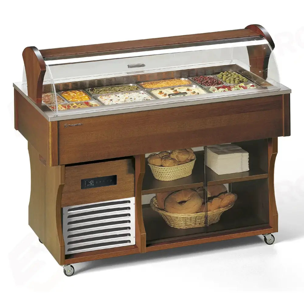 BUFFET E CARRELLINI - ISOLA 4 SS - TECFRIGO