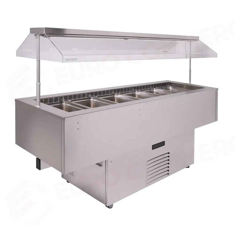 BUFFET E CARRELLINI - ISOLA 6.0 M INOX - TECFRIGO