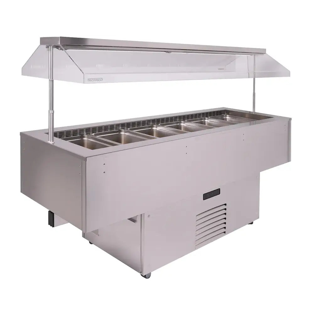 BUFFET E CARRELLINI - ISOLA 6.0 M VT INOX - TECFRIGO