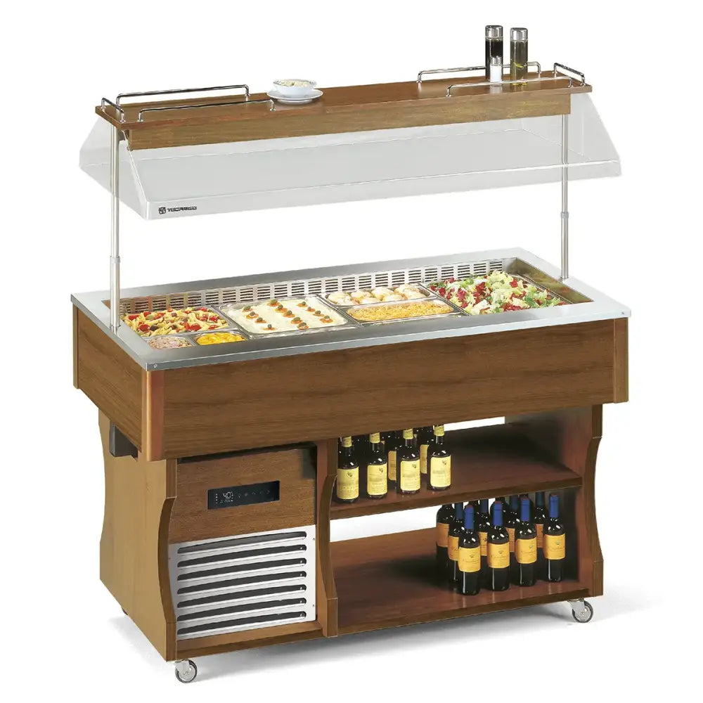 BUFFET E CARRELLINI - ISOLA 6 M VT - TECFRIGO