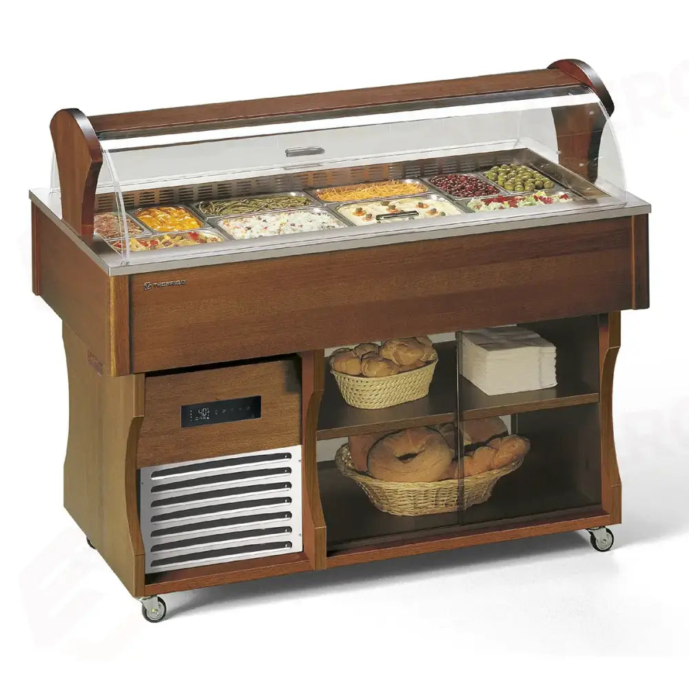 BUFFET E CARRELLINI - ISOLA 6 SS - TECFRIGO