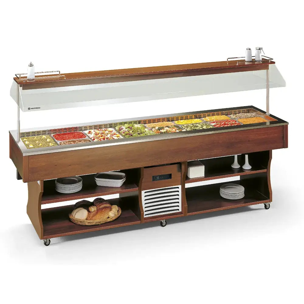 BUFFET E CARRELLINI - ISOLA 8 M - TECFRIGO