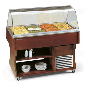 BUFFET E CARRELLINI - ISOLA MSERVICE 4 BM - TECFRIGO
