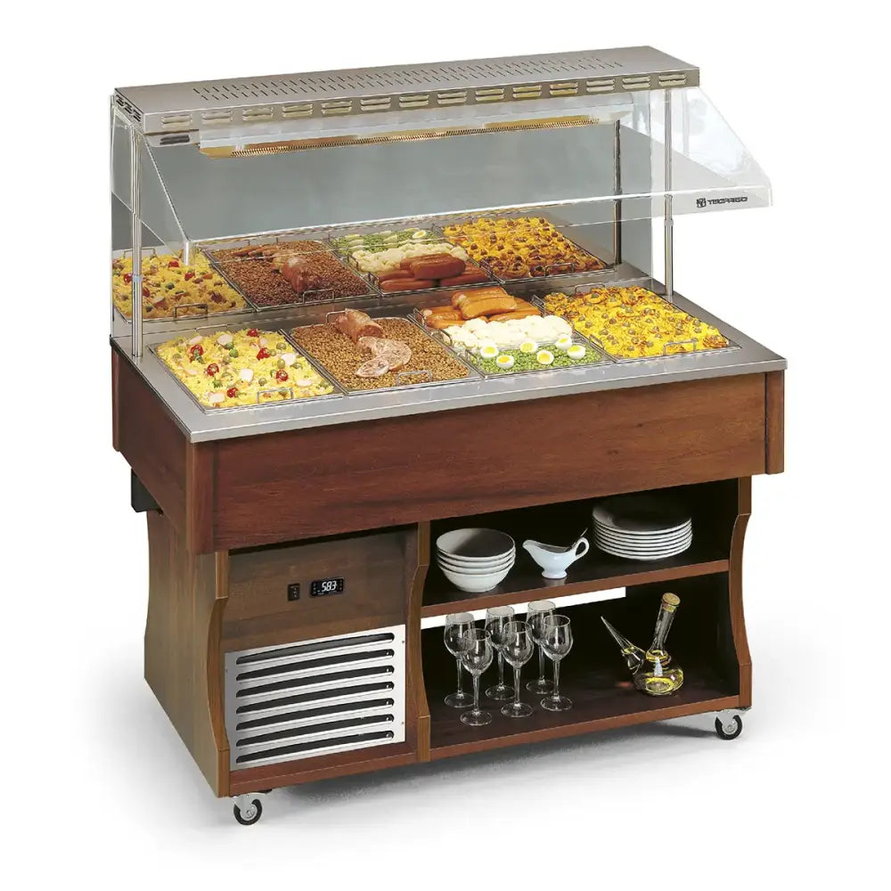 BUFFET E CARRELLINI - ISOLA MURALE 4 M DRY - TECFRIGO