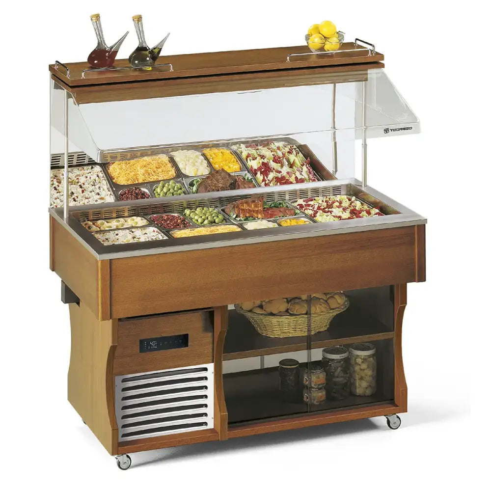 BUFFET E CARRELLINI - ISOLA MURALE 4 M - TECFRIGO