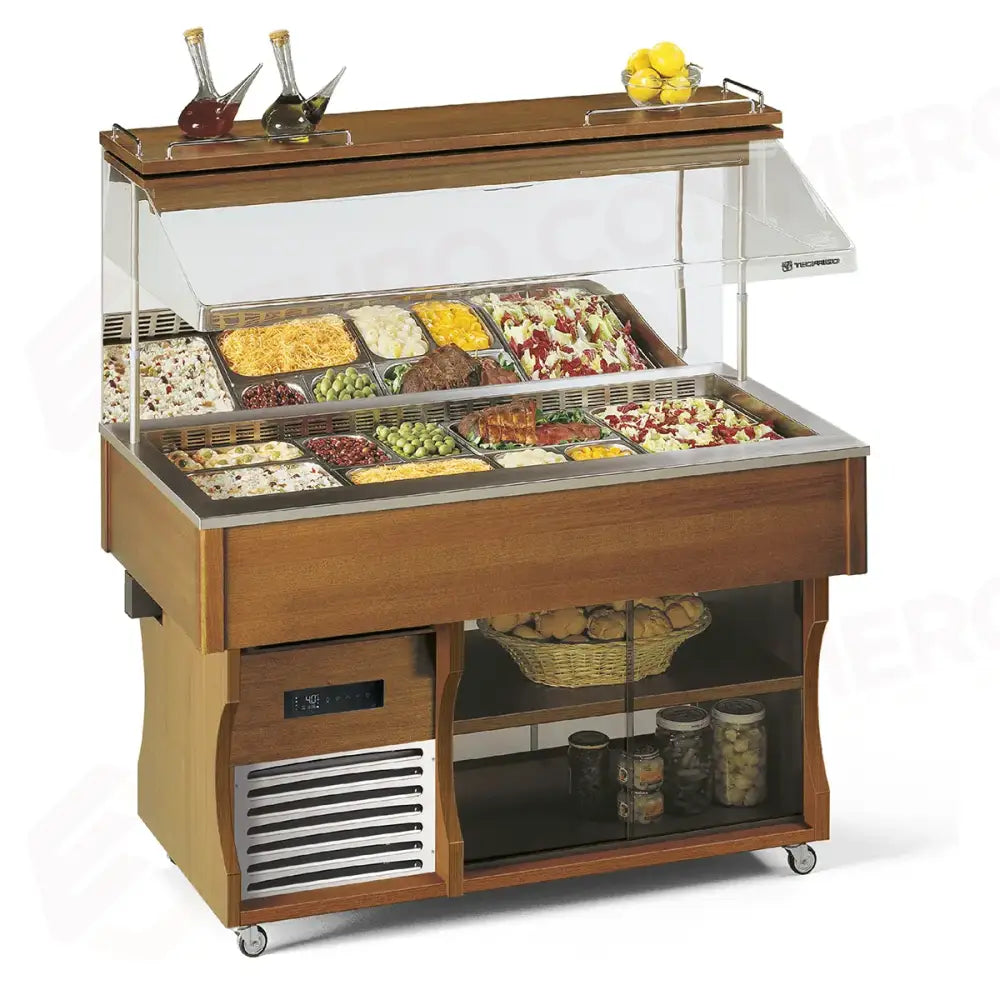 BUFFET E CARRELLINI - ISOLA MURALE 6 M - TECFRIGO