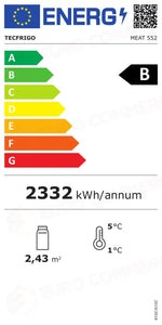 Etichetta Energetica MEAT 552 TECFRIGO
