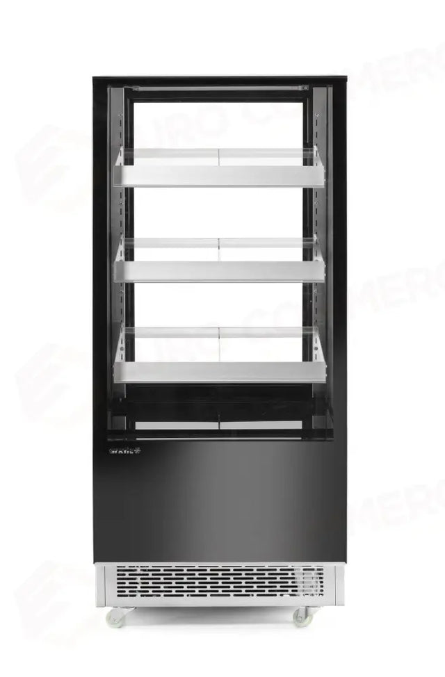 VETRINA REFRIGERATA CON 3 RIPIANI INCLINATI, ARKTIC, 300L, 230V/480W, 650X833X(H)1460MM - 233306