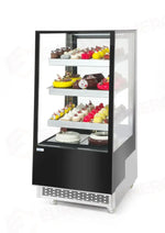 VETRINA REFRIGERATA CON 3 RIPIANI INCLINATI ARKTIC 300L 230V/480W 650X833X(H)1460MM - 233306