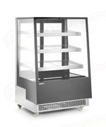 VETRINA REFRIGERATA CON 3 RIPIANI INCLINATI ARKTIC 500L 230V/490W 900X833X(H)1460MM - 233443
