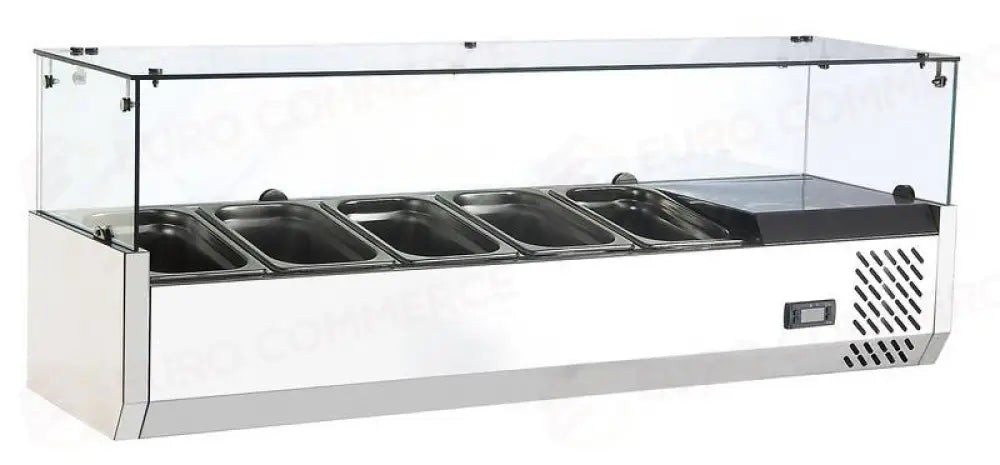 VETRINA REFRIGERATA DA BANCO 1200/380 4 GN 1/3 - VRBK120 - KAREL - Attrezzatura