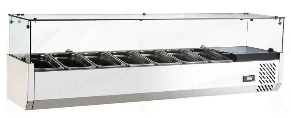 VETRINA REFRIGERATA DA BANCO 1500/380 6 GN 1/3 - VRBK150 - KAREL - Attrezzatura