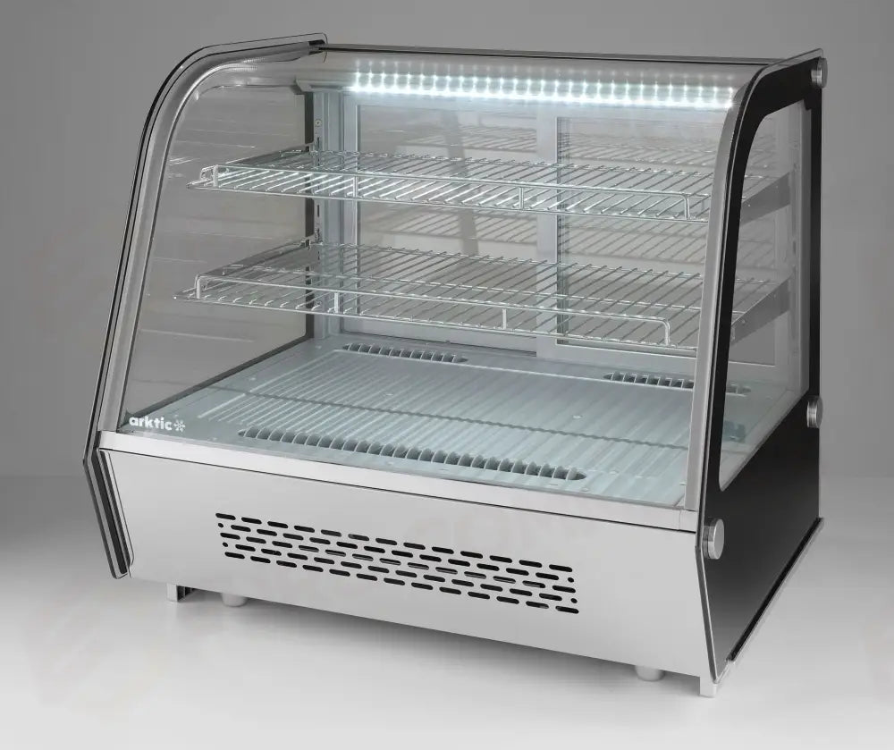 VETRINA REFRIGERATA DA BANCO ARKTIC 120L 230V/160W 707X570X(H)680MM - 233702