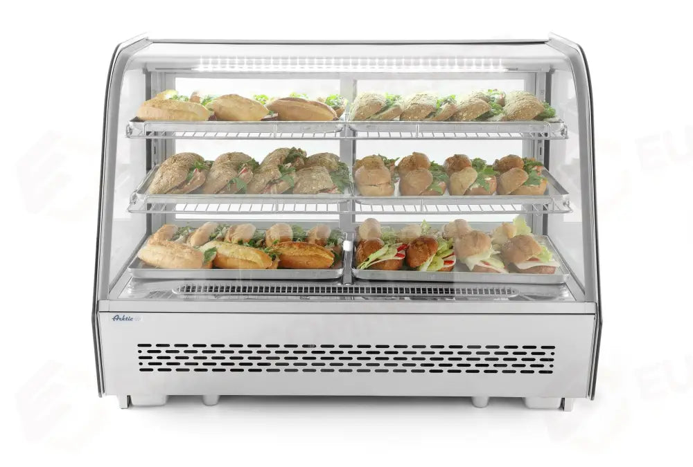VETRINA REFRIGERATA DA BANCO ARKTIC 120L 230V/160W 707X570X(H)680MM - 233702