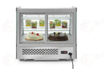 VETRINA REFRIGERATA DA BANCO ARKTIC 120L 230V/160W 707X570X(H)680MM - 233702