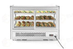 VETRINA REFRIGERATA DA BANCO ARKTIC 120L 230V/160W 707X570X(H)680MM - 233702