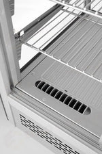 VETRINA REFRIGERATA DA BANCO ARKTIC 120L 230V/160W 707X570X(H)680MM - 233702