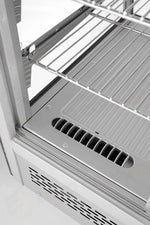 VETRINA REFRIGERATA DA BANCO ARKTIC 160L 230V/160W 885X570X(H)680MM - 233719