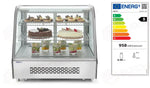 VETRINA REFRIGERATA DA BANCO ARKTIC 160L 230V/160W 885X570X(H)680MM - 233719