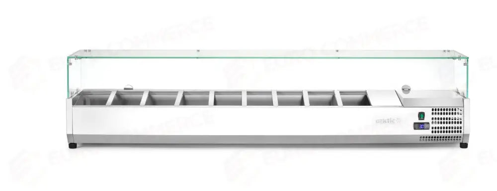VETRINA REFRIGERATA GN 1/3 ARKTIC 6X 230V/180W 1405X420X(H)456MM - 232972