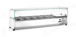 VETRINA REFRIGERATA GN 1/3 ARKTIC 6X 230V/180W 1405X420X(H)456MM - 232972