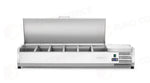 VETRINA REFRIGERATA GN 1/3 ARKTIC 6X 230V/180W 1405X420X(H)630MM - 233955