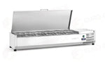 VETRINA REFRIGERATA GN 1/3 ARKTIC 6X 230V/180W 1405X420X(H)630MM - 233955