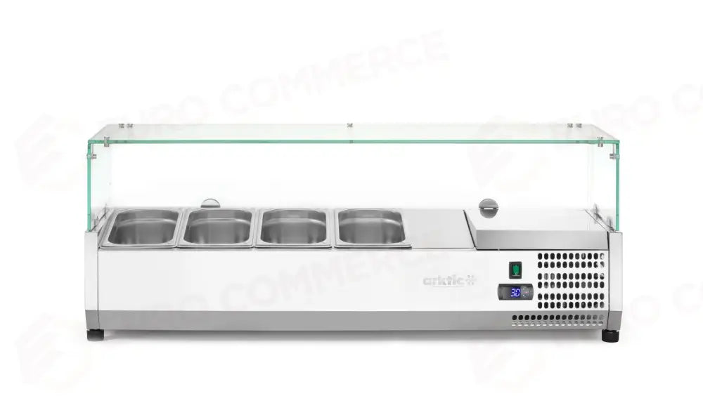 VETRINA REFRIGERATA GN 1/3 ARKTIC 7X 230V/180W 1605X420X(H)460MM - 232989