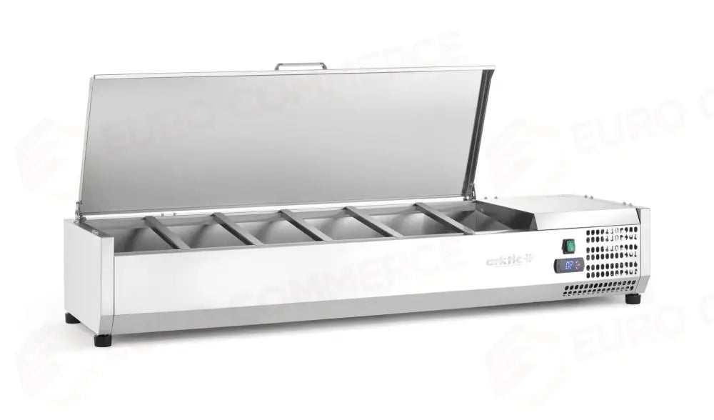 VETRINA REFRIGERATA GN 1/3 ARKTIC 7X 230V/180W 1605X420X(H)630MM - 233979