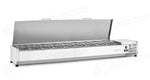 VETRINA REFRIGERATA GN 1/3 ARKTIC 7X 230V/180W 1605X420X(H)630MM - 233979