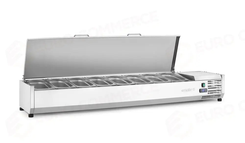 VETRINA REFRIGERATA GN 1/3 ARKTIC 7X 230V/180W 1605X420X(H)630MM - 233979