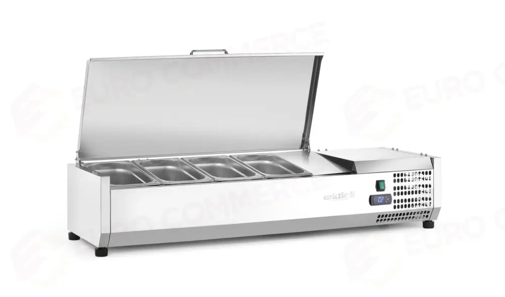 VETRINA REFRIGERATA GN 1/3 ARKTIC 7X 230V/180W 1605X420X(H)630MM - 233979