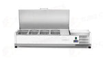 VETRINA REFRIGERATA GN 1/3 ARKTIC 7X 230V/180W 1605X420X(H)630MM - 233979