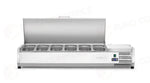 VETRINA REFRIGERATA GN 1/3 ARKTIC 8X 230V/180W 1805X420X(H)630MM - 233986