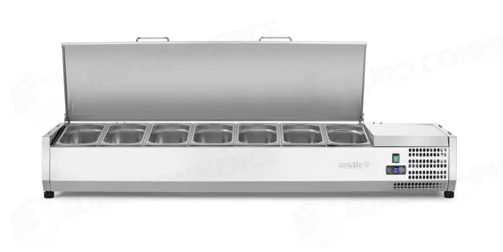 VETRINA REFRIGERATA GN 1/3 ARKTIC 9X 230V/180W 2005X420X(H)630MM - 233993