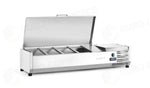 VETRINA REFRIGERATA GN 1/3 ARKTIC 9X 230V/180W 2005X420X(H)630MM - 233993