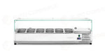 VETRINA REFRIGERATA GN 1/3 ARKTIC 9X 54L 230V/180W 420X2005X(H)456MM - 232996
